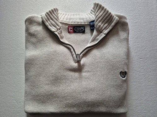 Cotton quarter zip pullover - cotton,