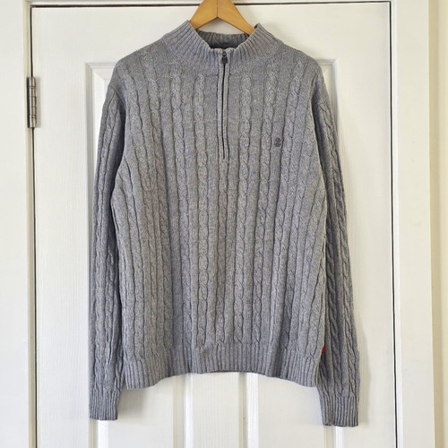 Izod gray cotton cable - cotton,