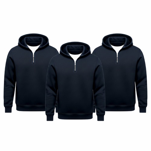 Mens hoodie quarter - mens,