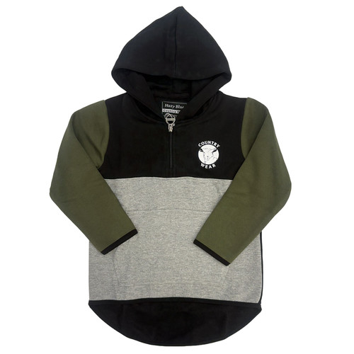 Hazy blue keswick quarter zip - hazy,