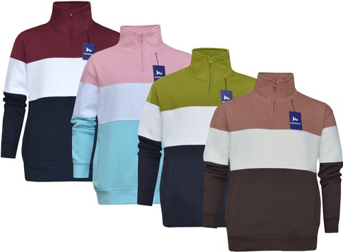 Quarter zip jumper fleece - zip,