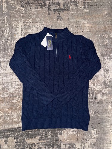 Ralph lauren navy - quarter, zip