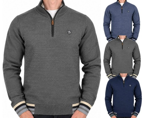 Men quarter zip jumper - quarter,