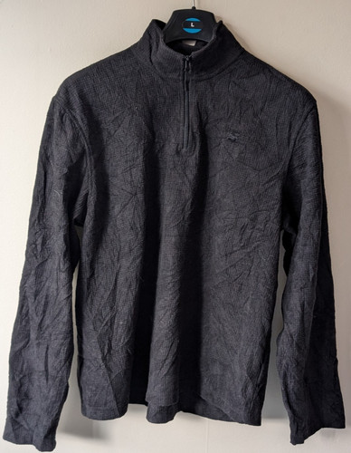 Black quarter zip - black, quarter-zip