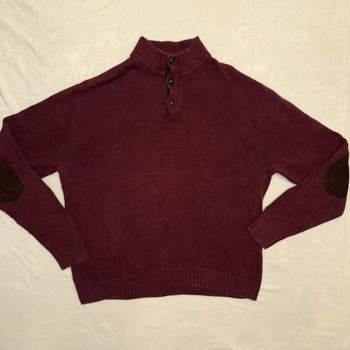 Chaps men burgundy quarter - burgundy,