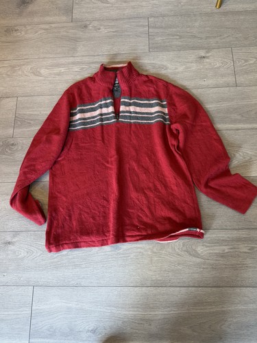 Eddie bauer red striped - bauer,