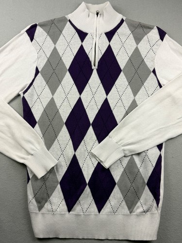 Men carbon argyle quarter - men's,