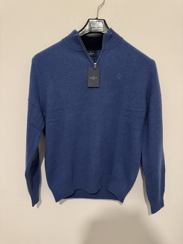 Hackett denim blue - blue, lambswool