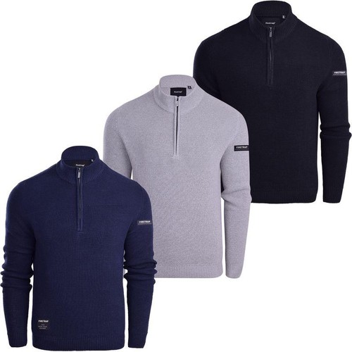 Firetrap mens quarter zip - firetrap,