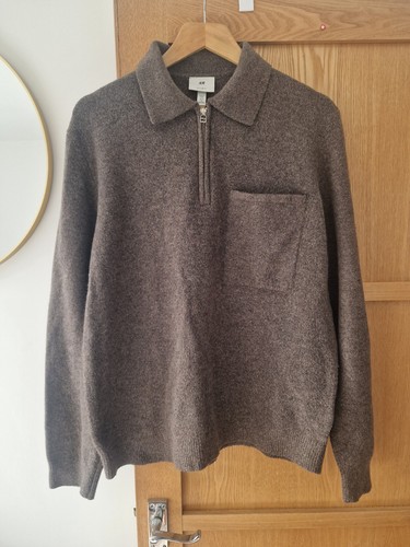 Jumper mens medium brown - medium,