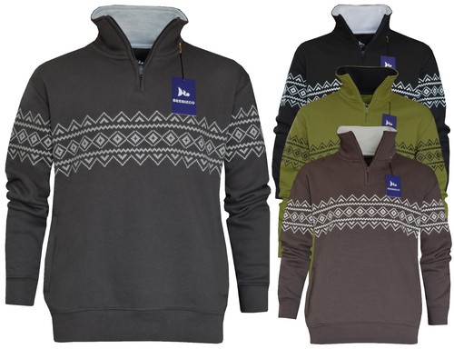 Beebizco quarter zip jumper - quarter,