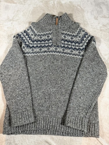 Fat face grey pattern wool - fat,